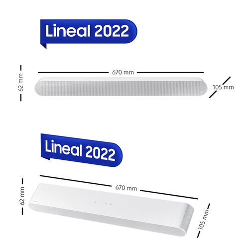 Barra de sonido Samsung  hw-s61b/zx