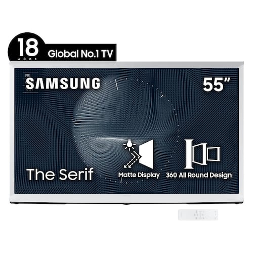 Pantalla Samsung 55 pulgadas 4K QLED SERIF