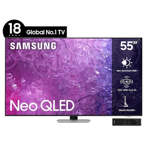 Pantalla Samsung 55 pulgadas NEO QN55QN90CAF