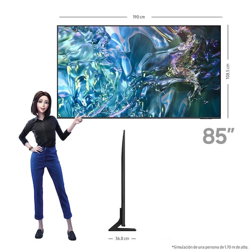 Pantalla Samsung de 85 Pulgadas QLED QN85Q65DAF