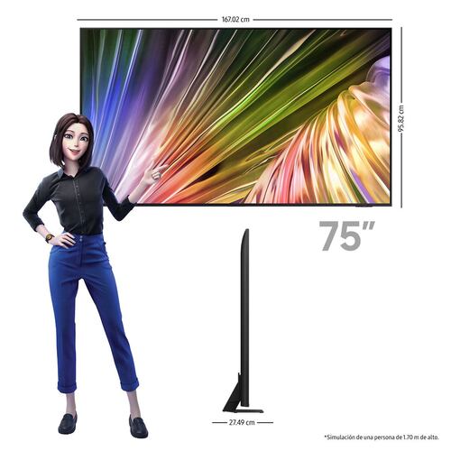 Pantalla Samsung 75 Pulgadas 4K NEO QLED QN75QN85DBF