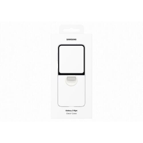 Funda Samsung Transparente con Anillo para Galaxy Flip 6
