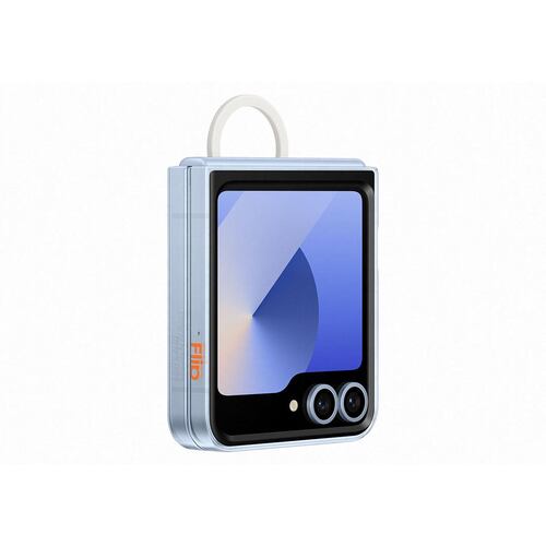 Funda Samsung Transparente con Anillo para Galaxy Flip 6