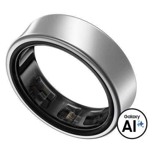 Galaxy Ring Titanium Plata No. 12
