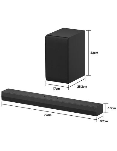 Barra de Sonido LG S40T