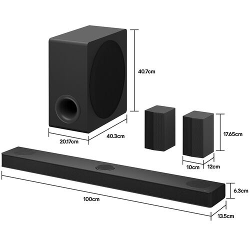 Barra de Sonido LG 5.1.3 S80tr