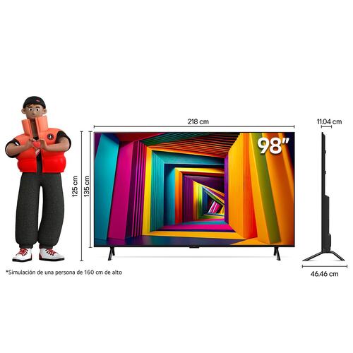 Pantalla LG de 98 Pulgadas 4K UH 98Ut9050Psa
