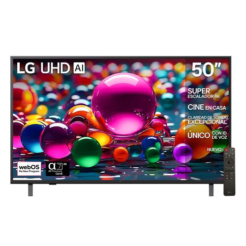 Pantalla LG de 50 Pulgadas 4K 50ua8050psa