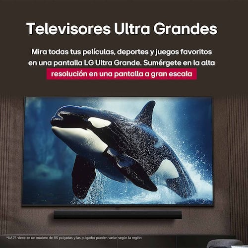 Pantalla LG 65 de Pulgadas 4K 65ua8050psa