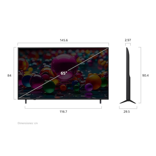 Pantalla LG 65 de Pulgadas 4K 65ua8050psa