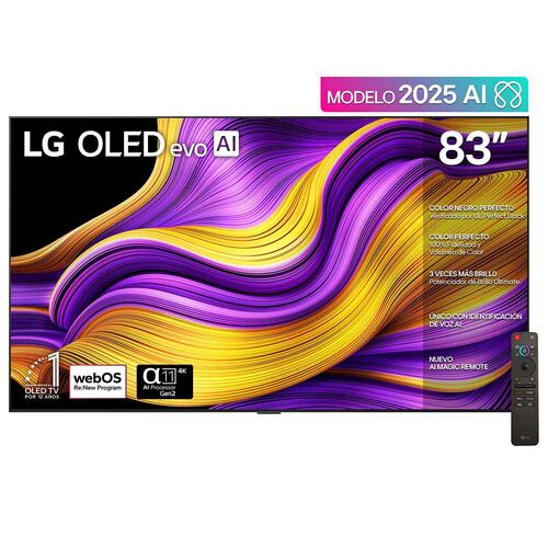 Pantalla Evo LG de 83 Pulgadas 4K Oled83g5psa