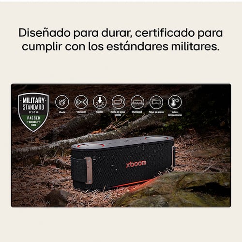 LG XBoom Bounce By Will.I.Am Bocina Bluetooth Portátil 30hrs de Batería IP67