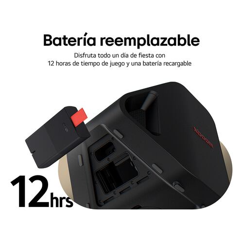LG XBoom Stage 301 By Will.I.Am Bocina Bluetooth Portátil 12hrs de Batería IPX4