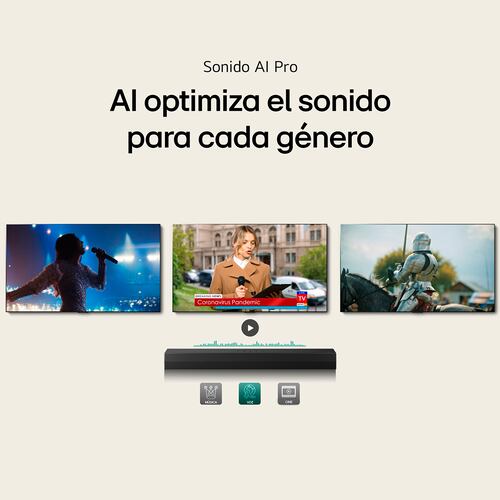 Barra de Sonido LG 2.0 S20a