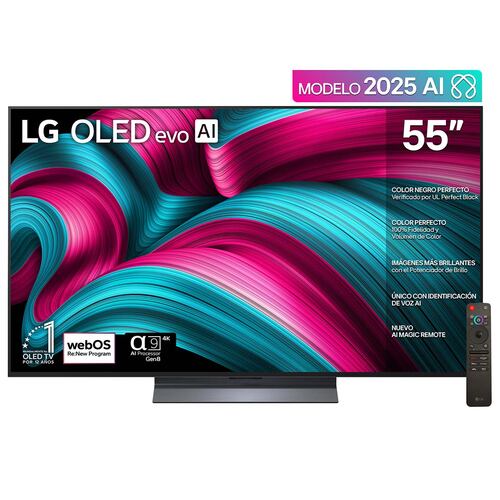 Pantalla Evo LG de 55 Pulgadas 4K Oled55c5psa