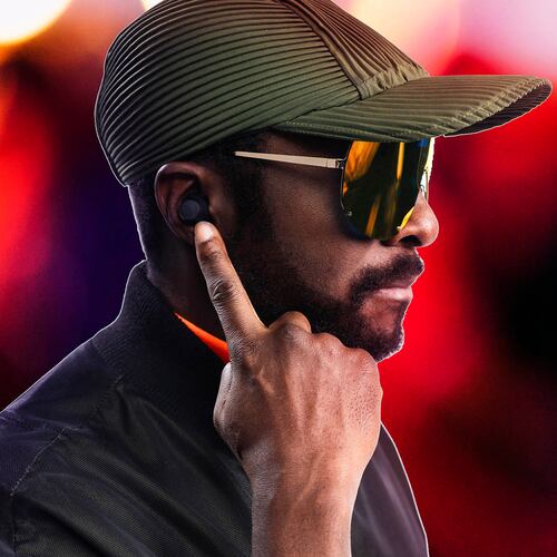 LG xboom Buds by will.i.am Audífonos Bluetooth Cancelación de Ruido Avanzada Color Negro