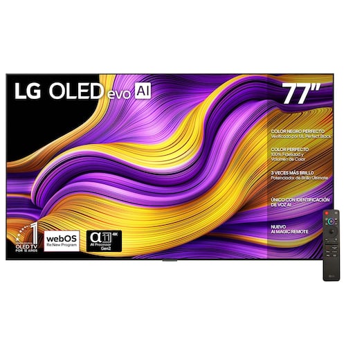 Pantalla Evo LG de 77 Pulgadas 4K Oled77g5psa