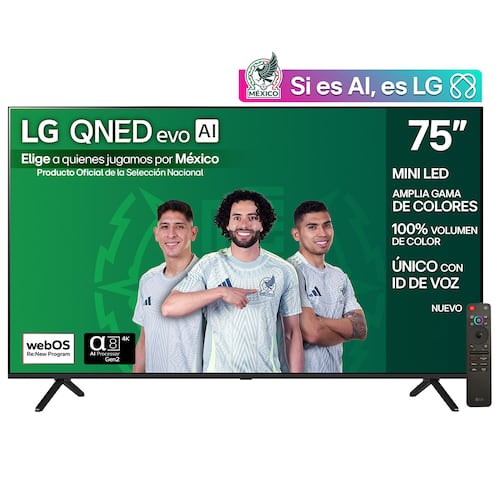Pantalla LG de 75 Pulgadas 75qned92asa 4k Ai