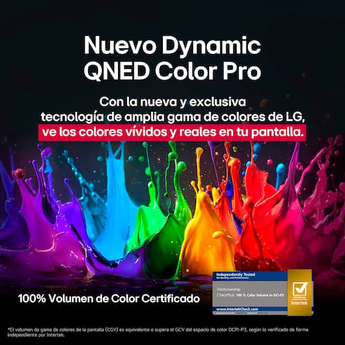 Pantalla LG de 75 Pulgadas 75qned92asa 4k Ai