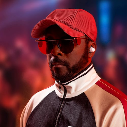 LG xboom Buds by will.i.am Audífonos Bluetooth Cancelación de Ruido Avanzada Color Blanco