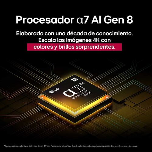 Pantalla LG de 75 Pulgadas 4K 75ua8050psa