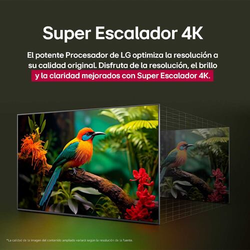 Pantalla LG de 75 Pulgadas 4K 75ua8050psa