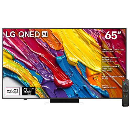 Pantalla LG de 65 Pulgadas 65qned83asg 4k Ai