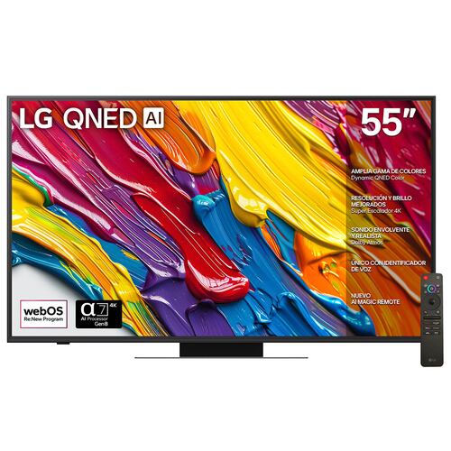 Pantalla LG de 55 Pulgadas 55qned83asg 4k Ai