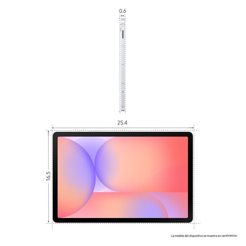 Tablet Samsung Galaxy S10 Lite 128 GB Plateado