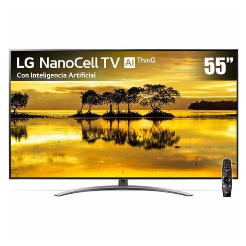 Pantalla LG NanoCell TV AI ThinQ 4K 55 55SM9000PUA
