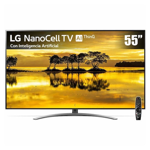 Pantalla LG NanoCell TV AI ThinQ 4K 55" 55SM9000PUA