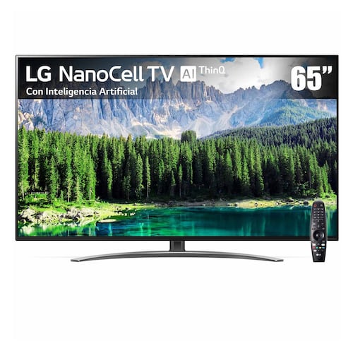 Pantalla 65" LG NanoCell TV AI ThinQ 4K 65SM8600PUA