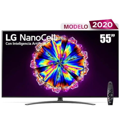 Pantalla LG NanoCell TV AI ThinQ 4K 55" 55NANO91UNA