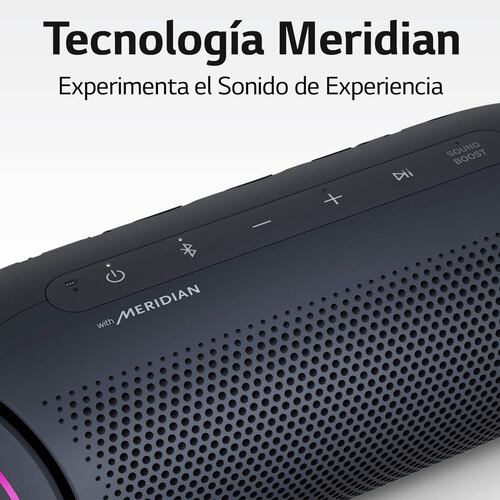 LG XBOOM Go PL5 - Bocina Bluetooth Portátil Inalámbrica 18 horas de batería - Negro