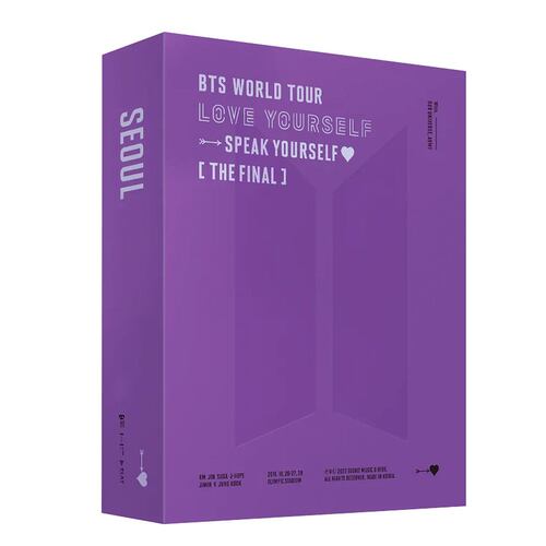 Dc BTS - World Tour Love Yourself Speak Yourself The Final Digital Code