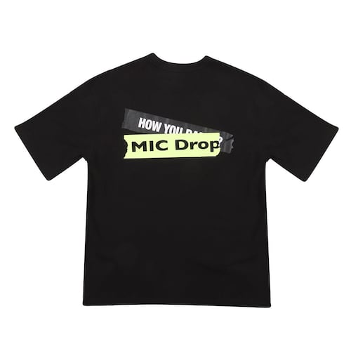 Camiseta bts mic drop 001 chico / BTS micdrop tee 001 S