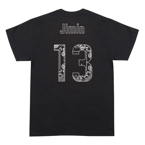 Camiseta miembro BTS JIMIN grande / Team BTS tee JIMIN L