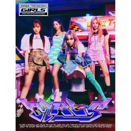 CD Aespa Girls - The 2nd mini álbum (real world versión)
