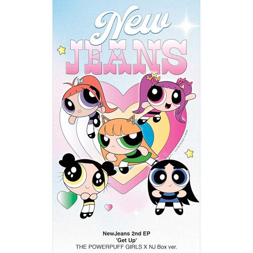 CD New Jeans Get Up The Powerpuff Girls X NJ-Box Version
