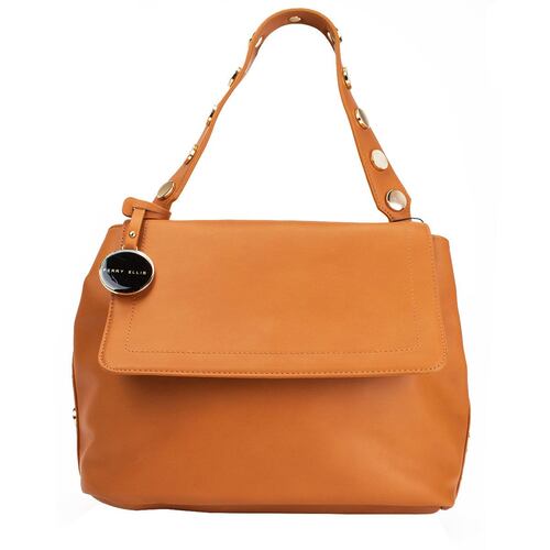 Bolsa Shoulder  Perry Ellis  Camel