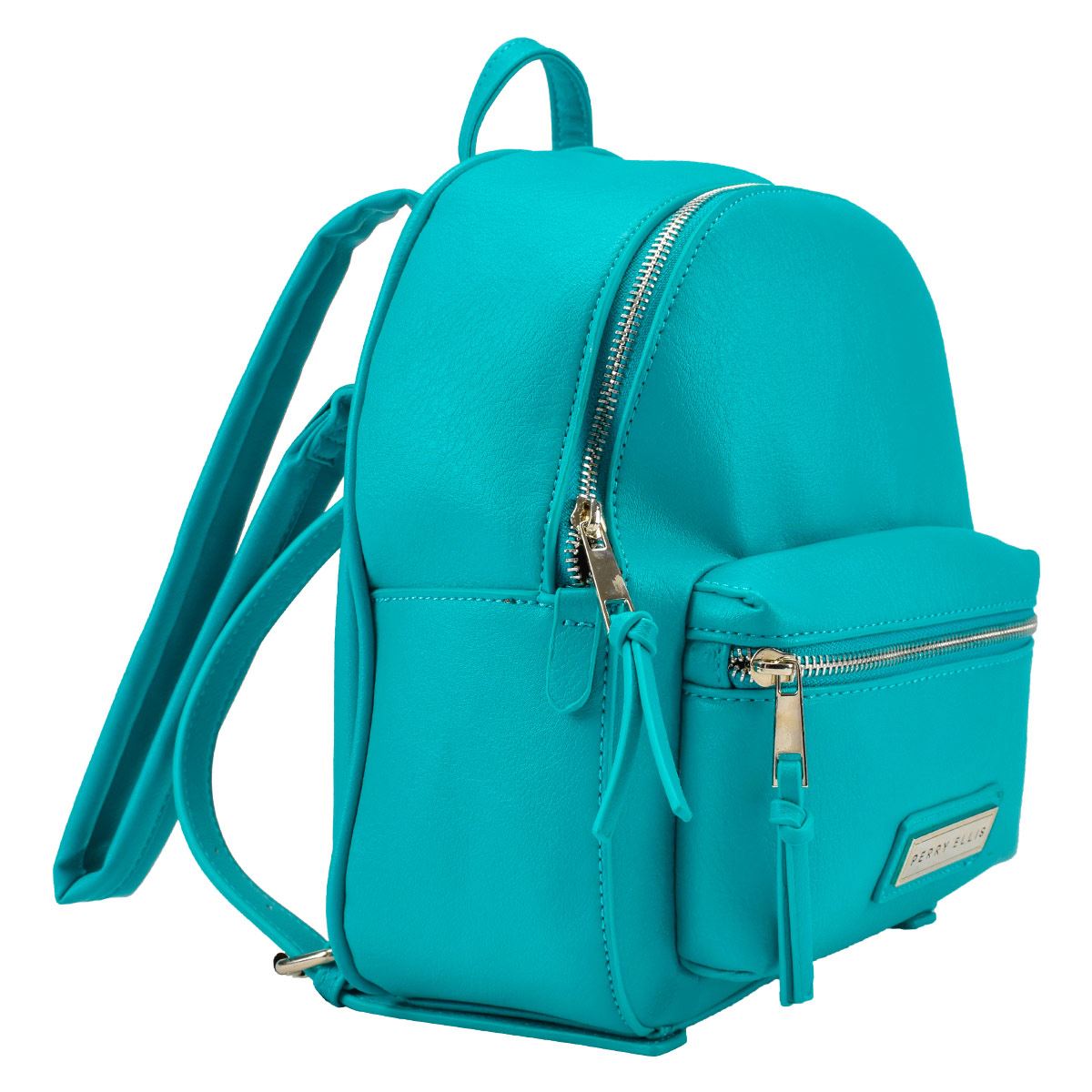 Bolso back pack Perry Ellis turquesa a01590
