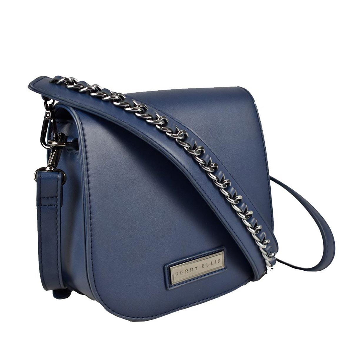 Bolsa Perry Ellis Crossbody Navy A01813