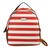 Bolso Back Pack Nautica Rojo/Blanco Modelo A01879