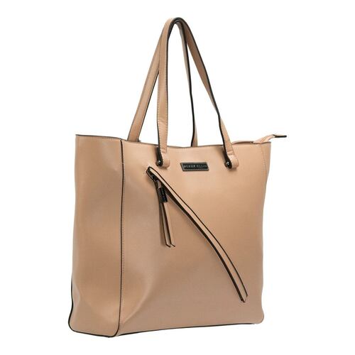 Bolso Tote Perry Ellis Color Blush Modelo A01884