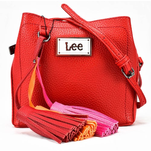 Bolso Bucket Lee Color Rojo Modelo A01963