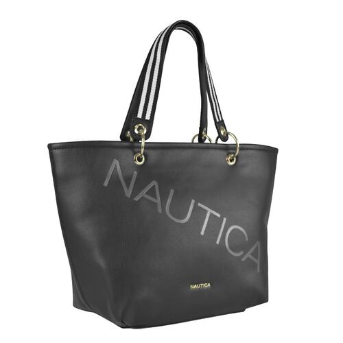 Bolsa tote náutica negro a04196