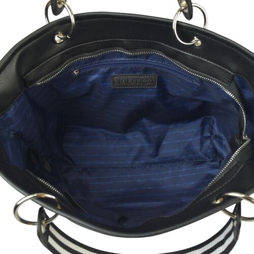 Bolsa tote náutica negro a04196