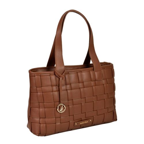 Bolsa tote NÁUTICA camel a06580