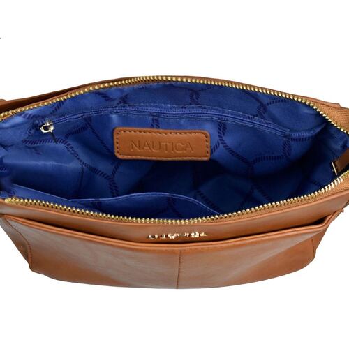 Bolsa crossbody NÁUTICA camel a06587