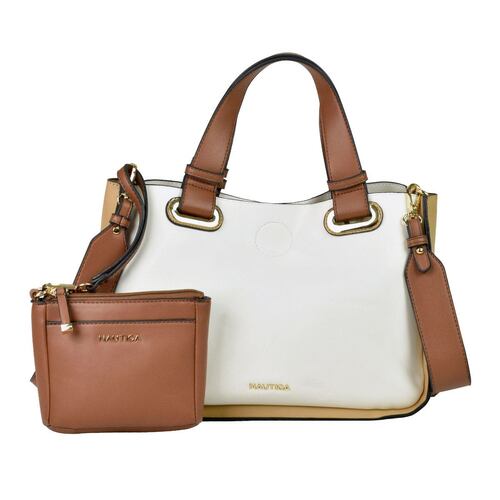 Bolsa tote NÁUTICA beige a06616